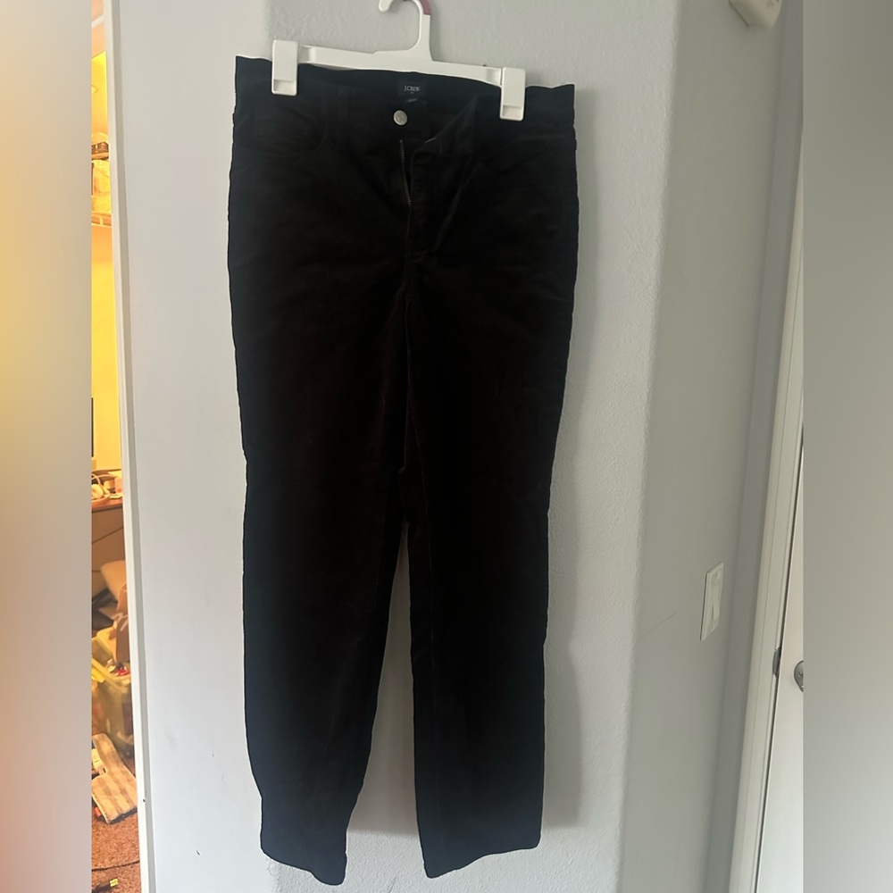 NEW! Black corduroy J Crew factory pants